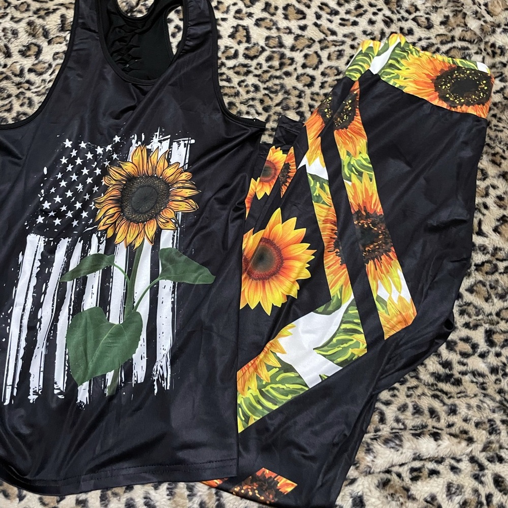 Sunflower outfit